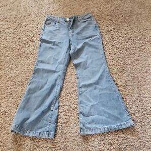 Women's Blue Flared Jeans